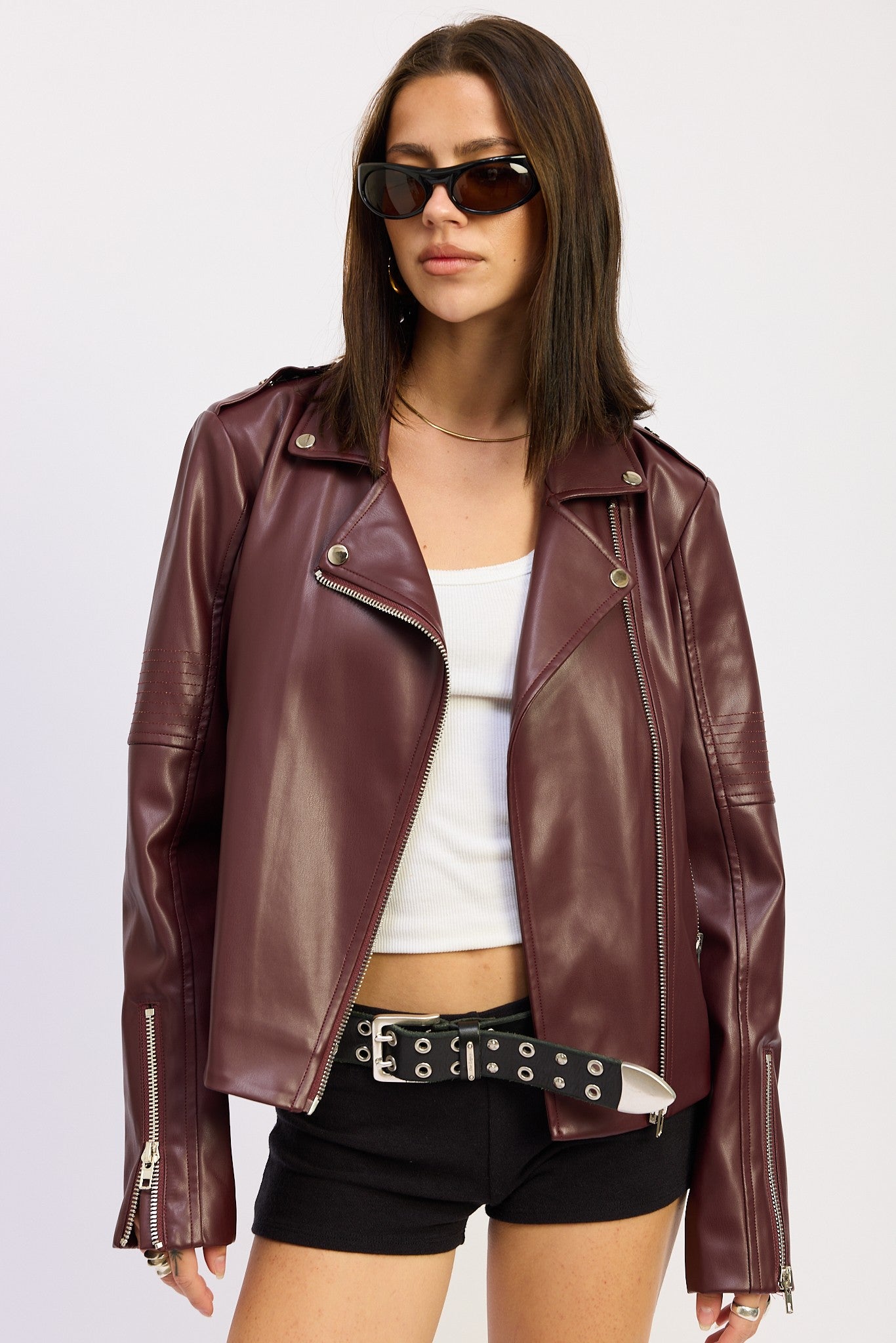 AMARA LEATHER JACKET