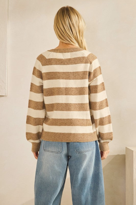 LISA STRIPED SWEATER