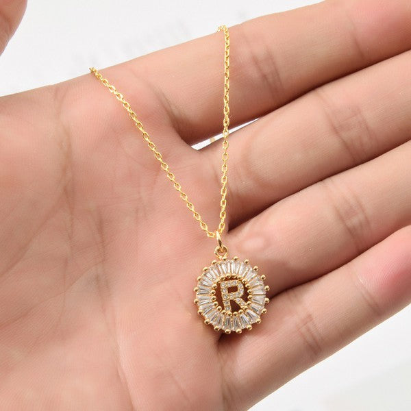 RAYE CZ PENDANT NECKLACE