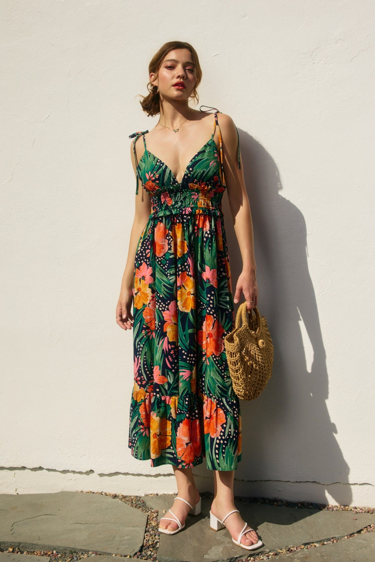 VIOLETTA MIDI DRESS