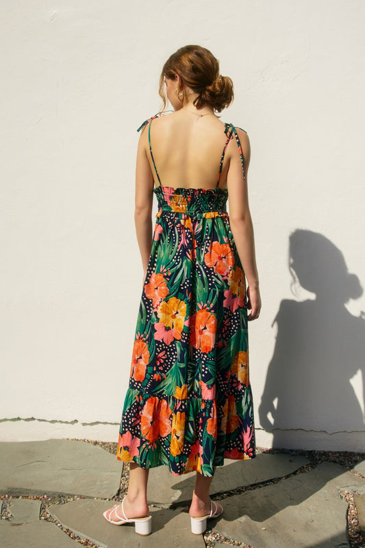 VIOLETTA MIDI DRESS