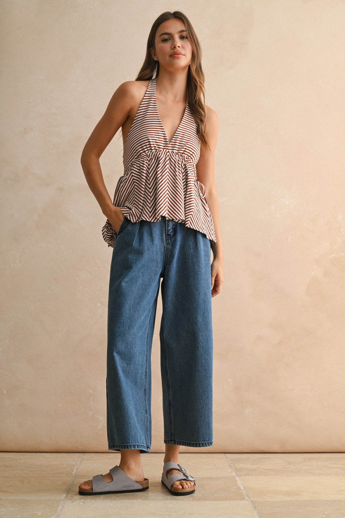 LINAH HALTER TOP
