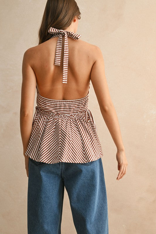 LINAH HALTER TOP
