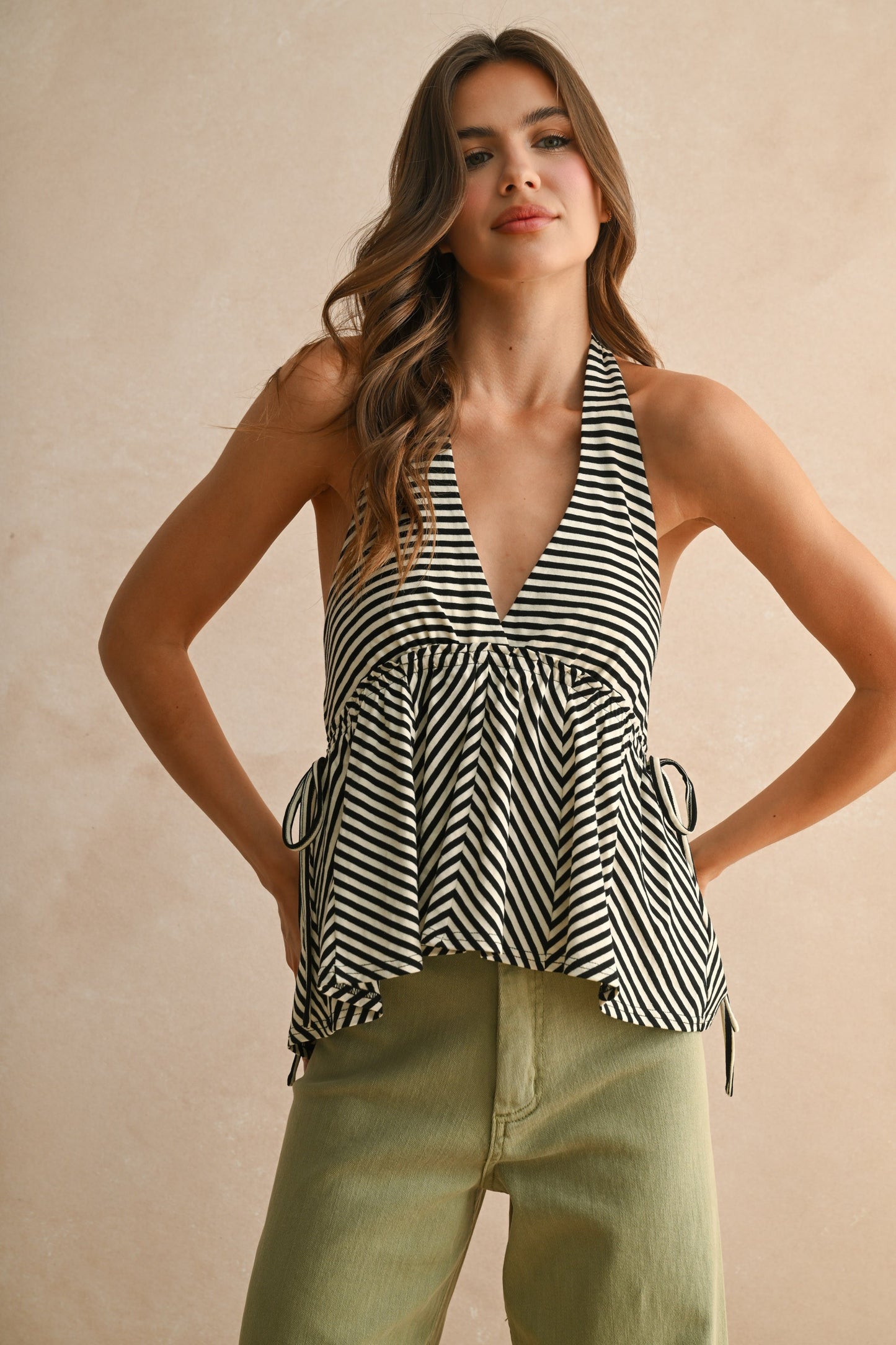 LINAH HALTER TOP
