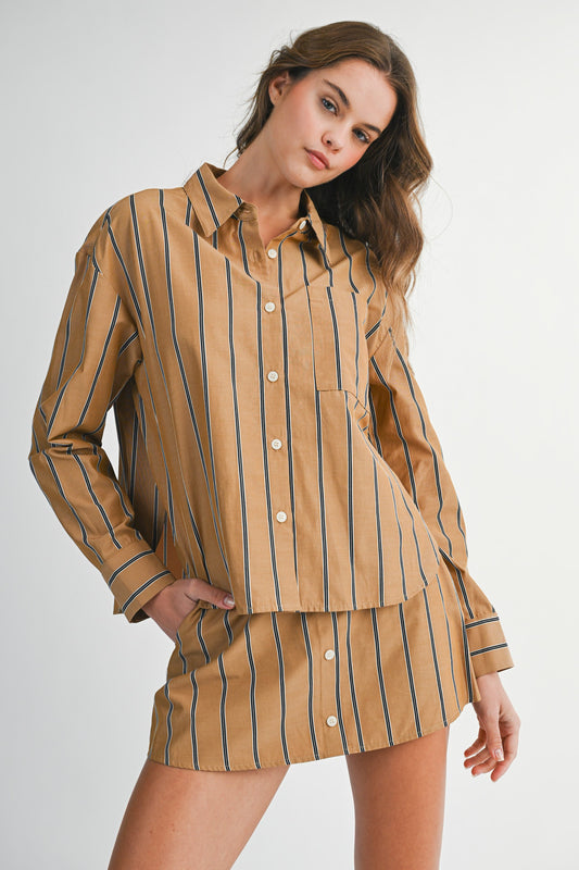 PINNY STRIPED SET