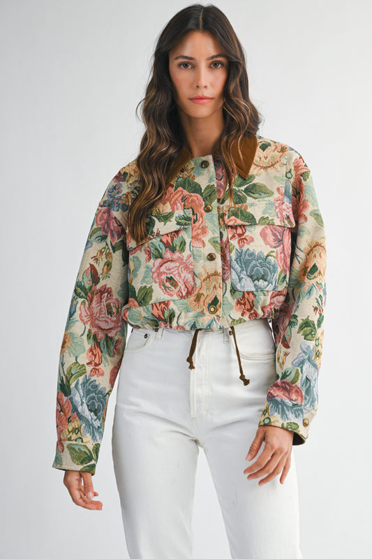 VIOLET CROPPED JACKET
