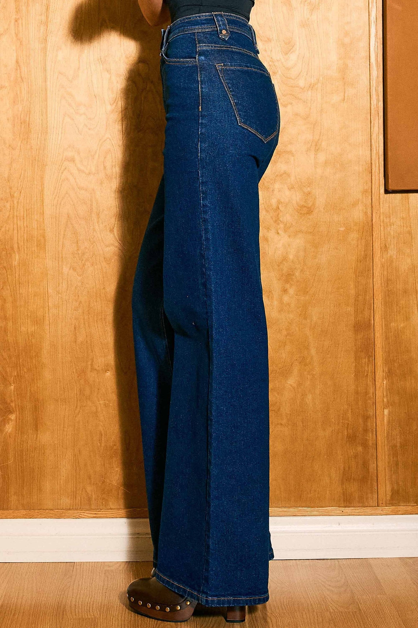 MIAHA WIDE LEG JEAN