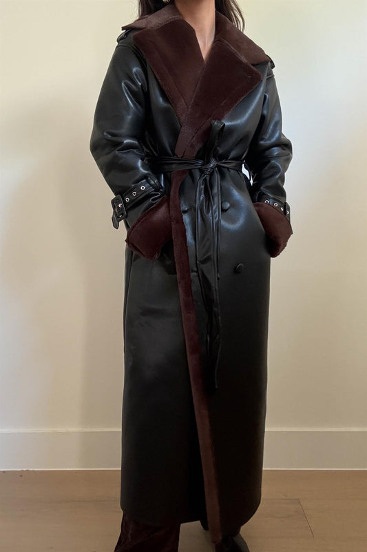 Briar Faux Fur Overcoat