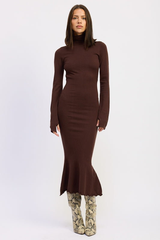 AMINA MIDI DRESS