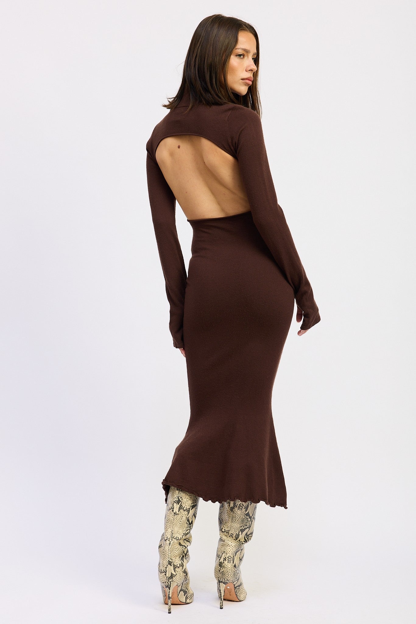 AMINA MIDI DRESS