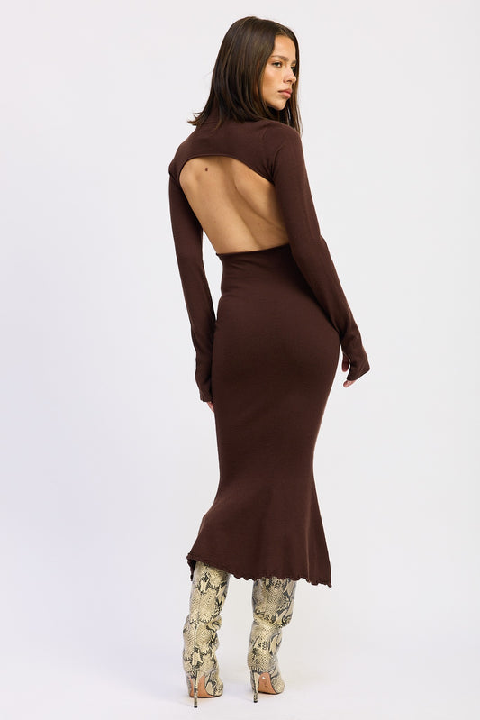 AMINA MIDI DRESS