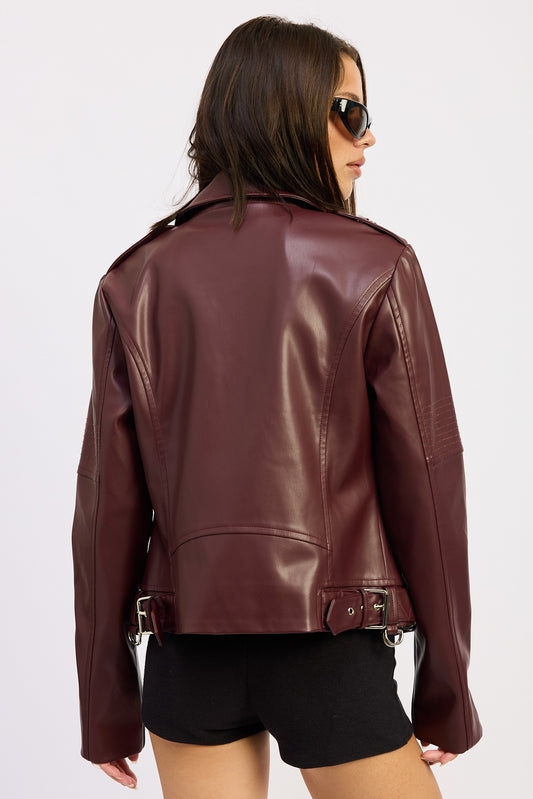 AMARA LEATHER JACKET