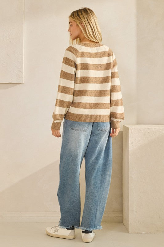 LISA STRIPED SWEATER